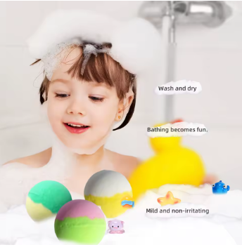 24 Colorful Bath Bombs for Kids – Turns Bath Time Into Fun Instantly 🛁✨